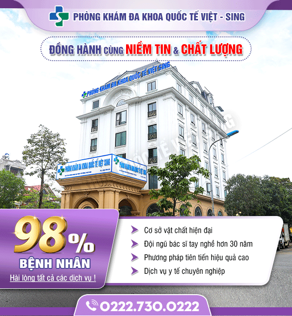 Phòng khám phụ khoa Quốc tế Việt Sing – Nơi gửi trọn niềm tin của phụ nữ Bắc Ninh