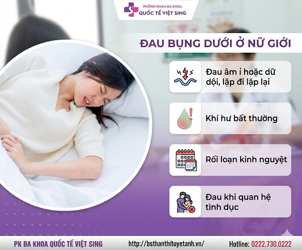 Đau bụng dưới kéo dài: Dấu hiệu cảnh báo những bệnh lý tiềm ẩn bạn cần biết